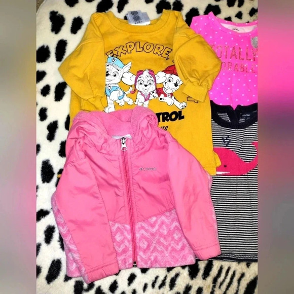 Sweatshirt Jacket Sweater Bundle in Baby Girls size 6-12 Months Cozy Warm Casual - Picture 2 of 5